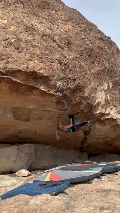 Fern Roof v8, Hueco Tanks - Beta Video from sarah_agnew