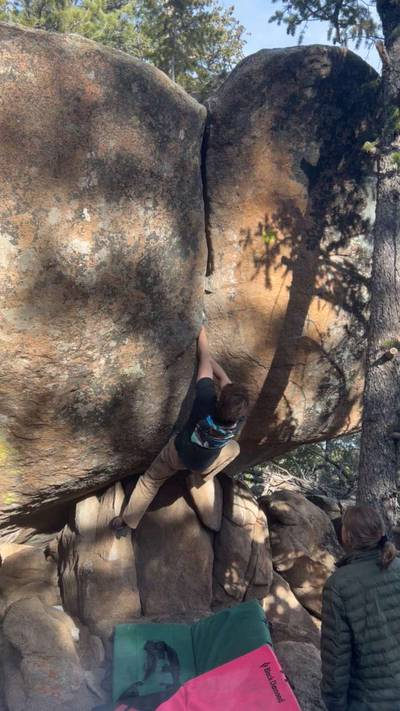 Teacup Crack v7, Red Feather Lakes - Beta Video from dirtbag.wizard