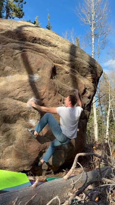 Meatball Right v6, Rocky Mountain National Park - Beta Video from Doubot
