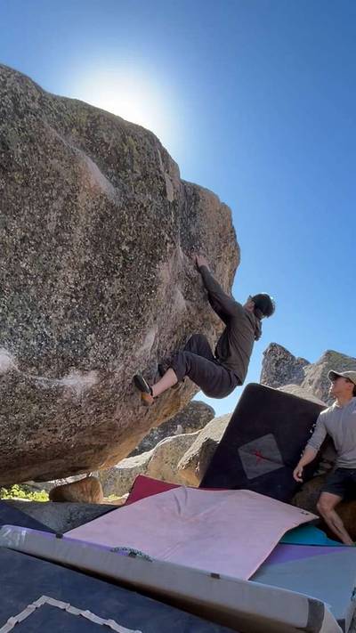 Boulder Geek v4, Lake Tahoe - Beta Video from Hestu