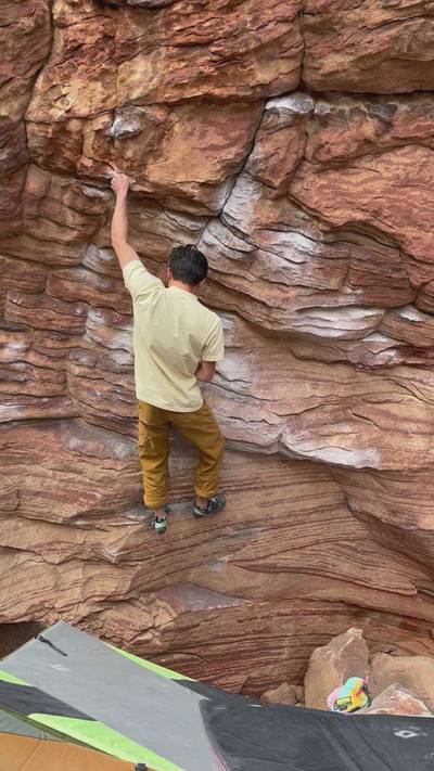 Americana Exotica v10, Red Rock - Beta Video from dan_fu_climbs