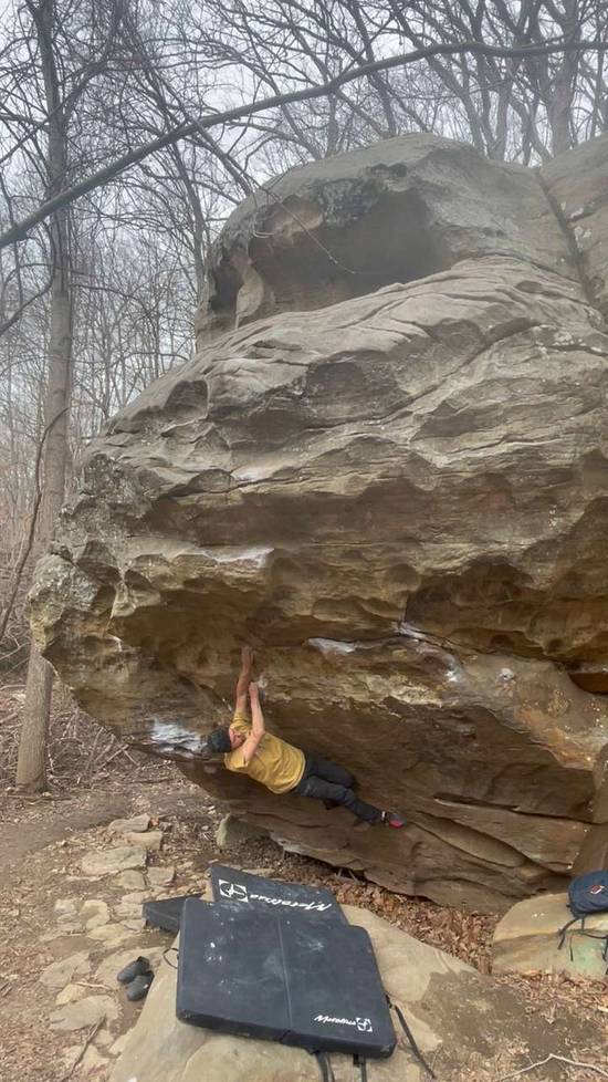 Moses v7, Holy Boulders - Beta Video from mountainrivertree