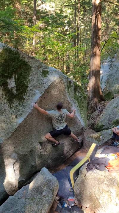 The Words of Me v9, Squamish - Beta Video from CarsonClimbs