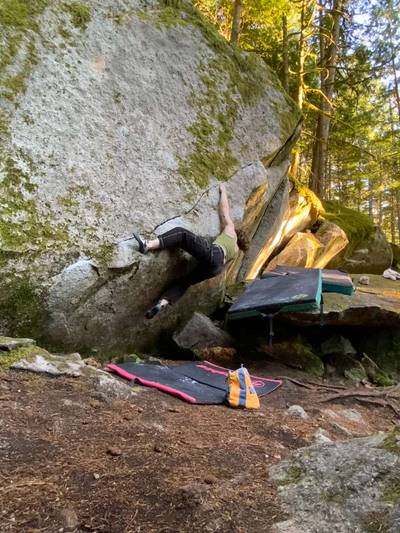 Finger Scoop of Peanut Butter v5, Squamish - Beta Video from jenhutten
