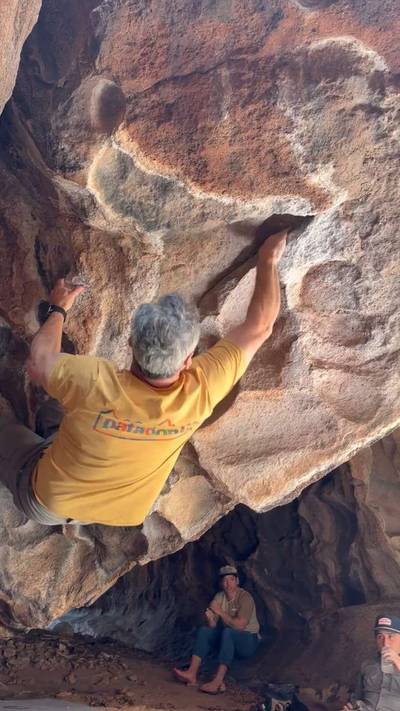 Off the Bat v4, Hueco Tanks - Beta Video from EricStauber