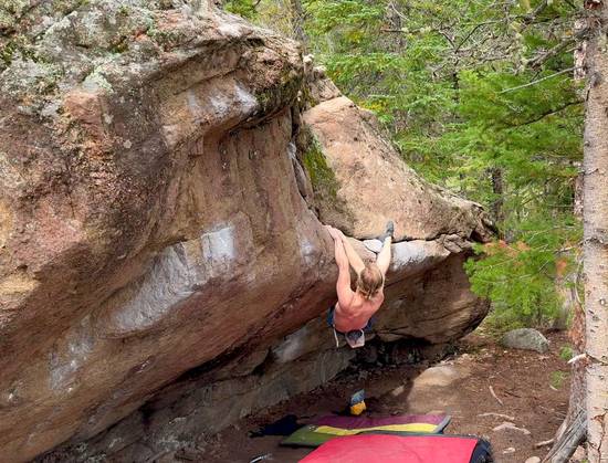 Man Eater Extension v10, Rocky Mountain National Park - Beta Video from Austin