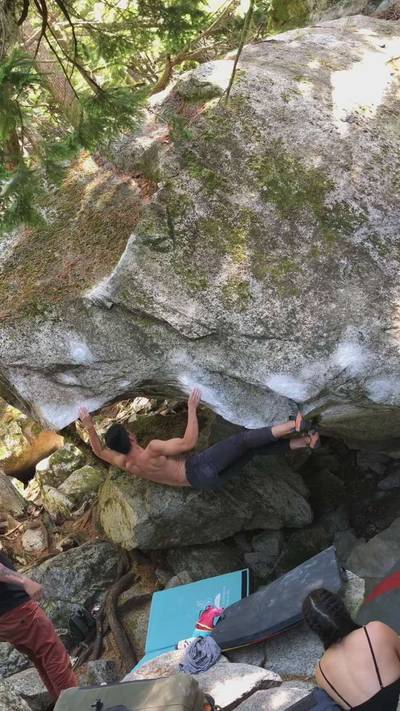 Worm World Cave v9, Squamish - Beta Video from chow