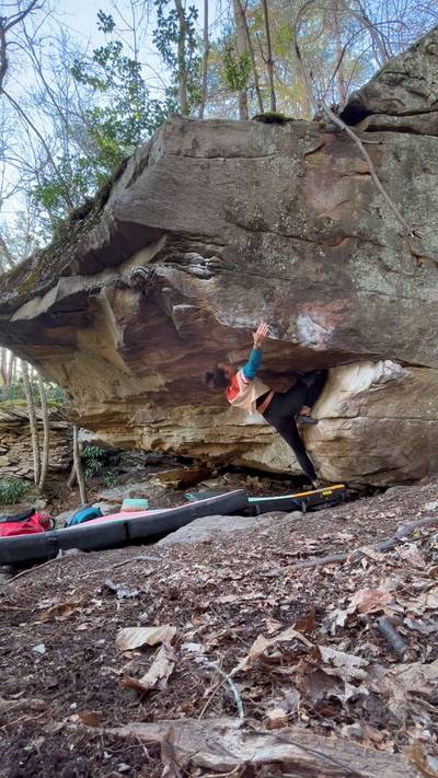 Magic Trick v8, New River Gorge - Beta Video from aliciaoberholzer