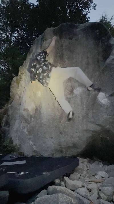 Landjäger v9, Miller River - Beta Video from Climbinguyjoey