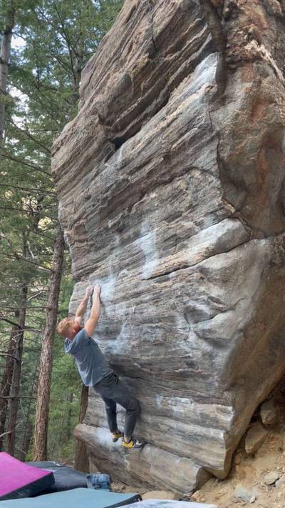 Thunder Rolls Sit v8, Clear Creek Canyon - Beta Video from awclimbe86
