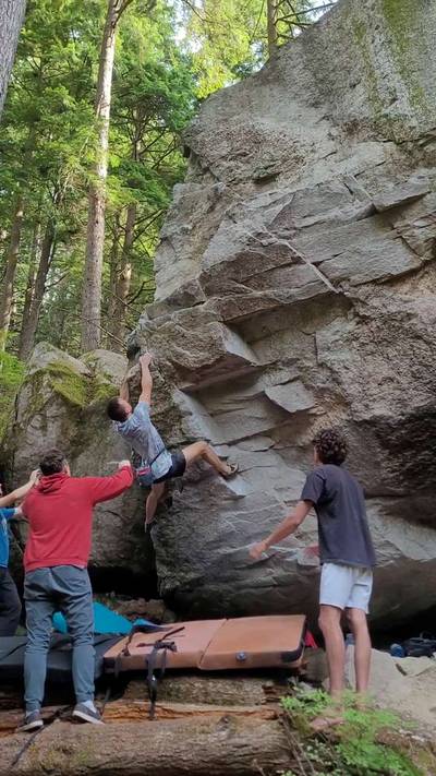 King for a Day v5, Squamish - Beta Video from CarsonClimbs