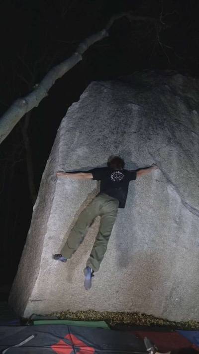 Two Giant Steps Sit v10, Little Cottonwood Canyon - Beta Video from floorscratcher19