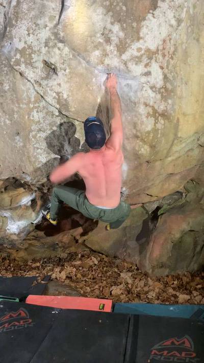 White Trash v5, Stone Fort - Beta Video from RidgeHostetter