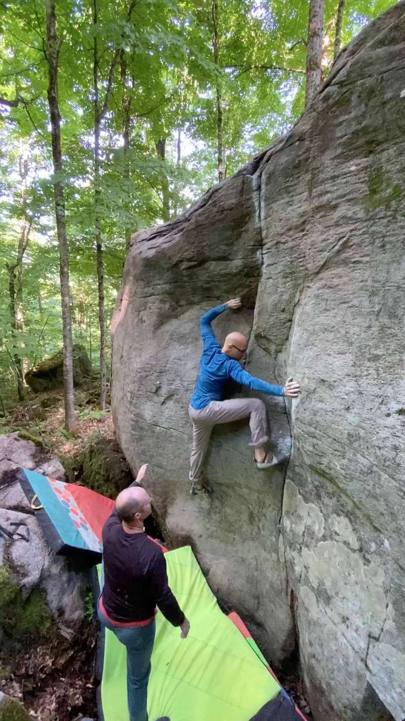 Side Hustle v7, Adirondacks - Beta Video from boulderfanatic