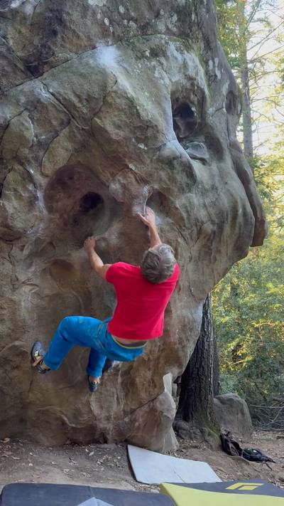 Tree Route v4, Castle Rock State Park - Beta Video from TPclimber
