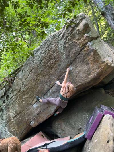 Fingers Malone v8, New River Gorge - Beta Video from earthly.destiny