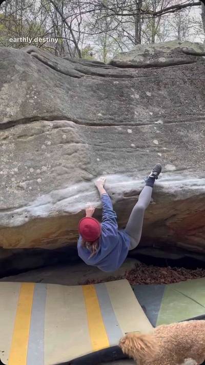 Slopers Malone Extension v8, New River Gorge - Beta Video from earthly.destiny