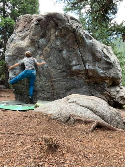 Chalk Block Left v4, Guanella Pass - Beta Video from lindzee_vandee