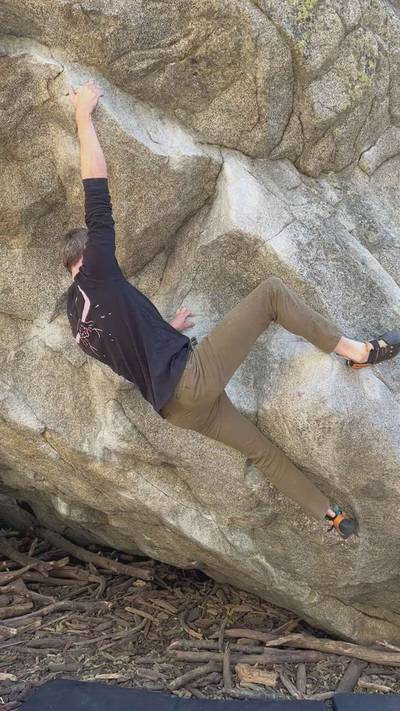 The Nose Left v4, Lake Tahoe - Beta Video from MartinCantSend