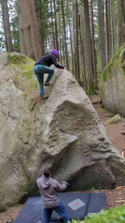 Re-up v5, Squamish - Beta Video from CarsonClimbs