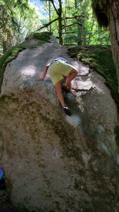 Battered Shrimp v7, Squamish - Beta Video from CarsonClimbs