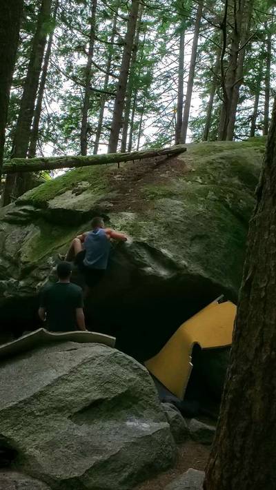 Slayed by the Pusher v5, Squamish - Beta Video from CarsonClimbs
