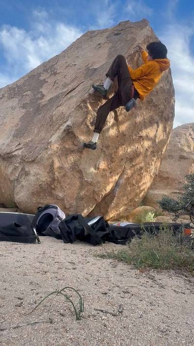Chunkers v0, Joshua Tree - Beta Video from climberguygus