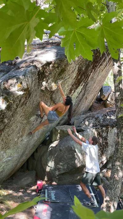 The Squamish Problem v5, Leavenworth - Beta Video from moe.corbett