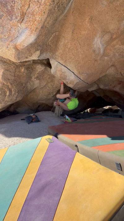 Youth Body Explosion v11, Joshua Tree - Beta Video from climb_eat_mozzarella