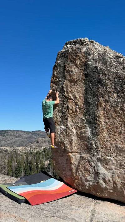 Birthday Arete v1, Lake Tahoe - Beta Video from justcalvin