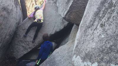 Mikey Can Climb V1! v1, Boat Rock - Beta Video from MajaB
