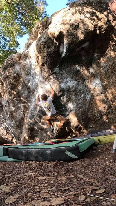 Yellow Thumbs Low v10, Berkeley - Beta Video from BenjiFalling