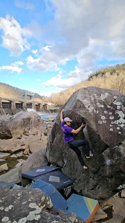 Was That a Boob? v6, New River Gorge - Beta Video from Spencer26.2