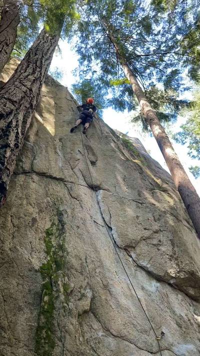 More Than Just a Pretty Face 5.10c, Squamish - Beta Video from carlo.climbs