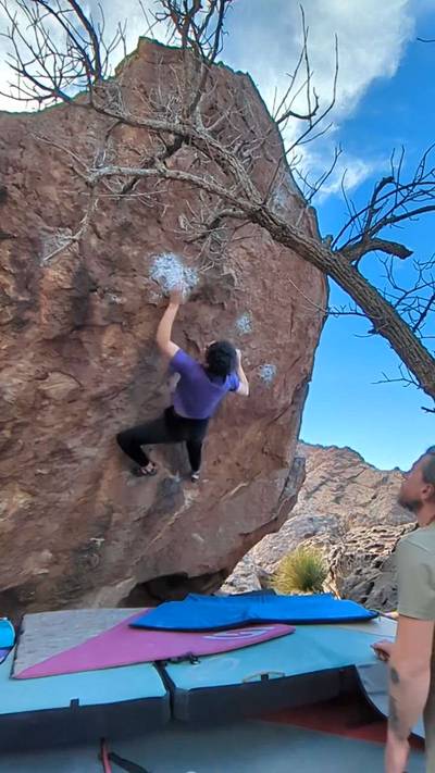 Frogger v9, Hueco Tanks - Beta Video from Cheycheystirfry