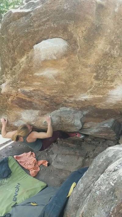 Valhalla v7, Flagstaff Mountain, CO - Beta Video from sarah_levine