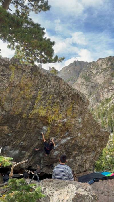 Mr. Whimpy v7, Rocky Mountain National Park - Beta Video from dz51
