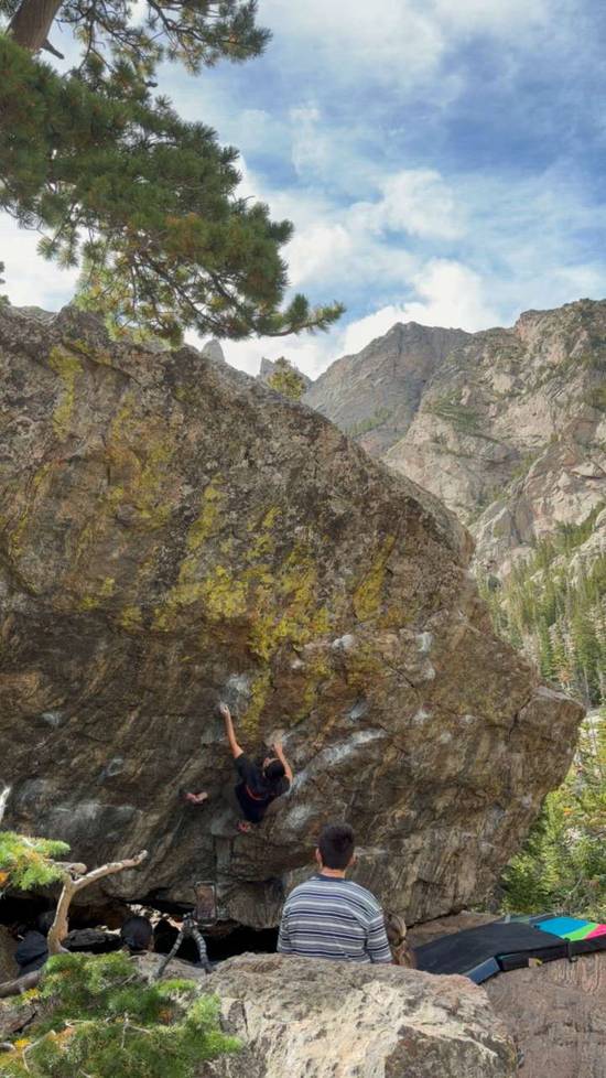 Mr. Whimpy v7, Rocky Mountain National Park - Beta Video from dz51