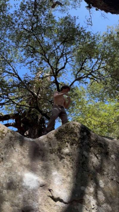 Spoon Face v4, Castle Rock State Park - Beta Video from BenjiFalling