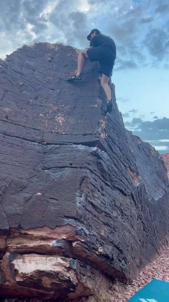 Fin - Backside v0, Red Rock - Beta Video from vilardo24