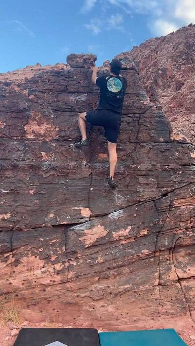 The Black Warm Up v0, Red Rock - Beta Video from vilardo24