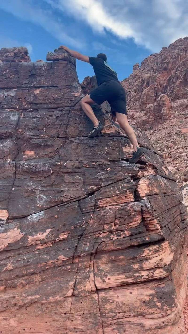 The Black Warm Up - Slab Right v0, Red Rock - Beta Video from vilardo24