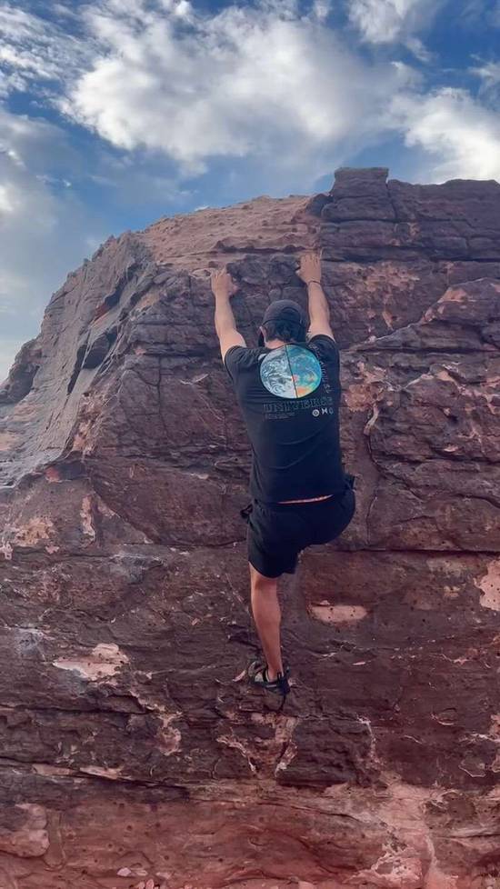 The Black Warm Up - Backside Left Sit v2, Red Rock - Beta Video from vilardo24