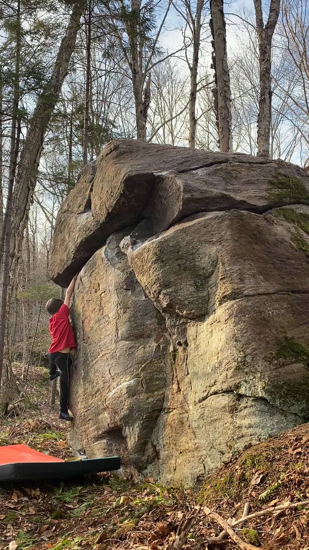 Shultis Boys Traverse v0, Adirondacks - Beta Video from boulderfanatic