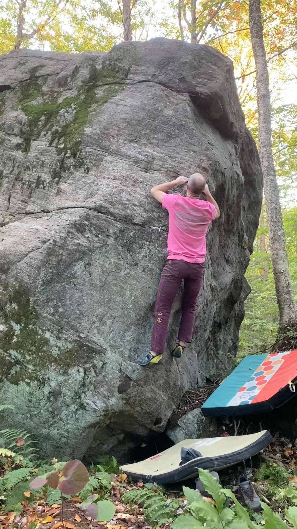 Zach Galifianakis Sit v6, Adirondacks - Beta Video from boulderfanatic