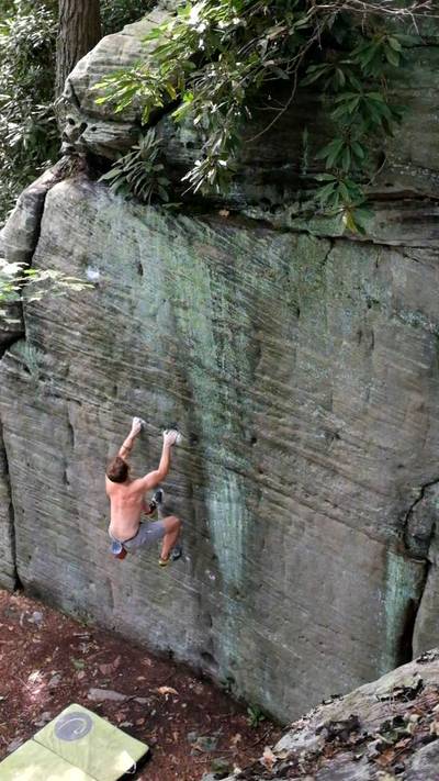 Mountaineer's Route Direct v4, Coopers Rock - Beta Video from CryceBayton