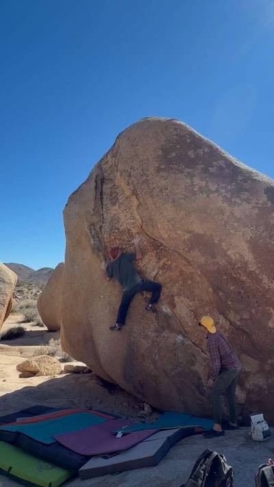 Dike Face v5, Joshua Tree - Beta Video from JPeregrina27
