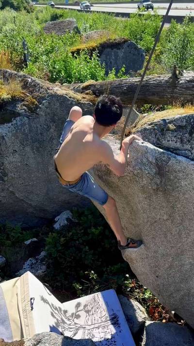 Bang v2, Squamish - Beta Video from Joshtree