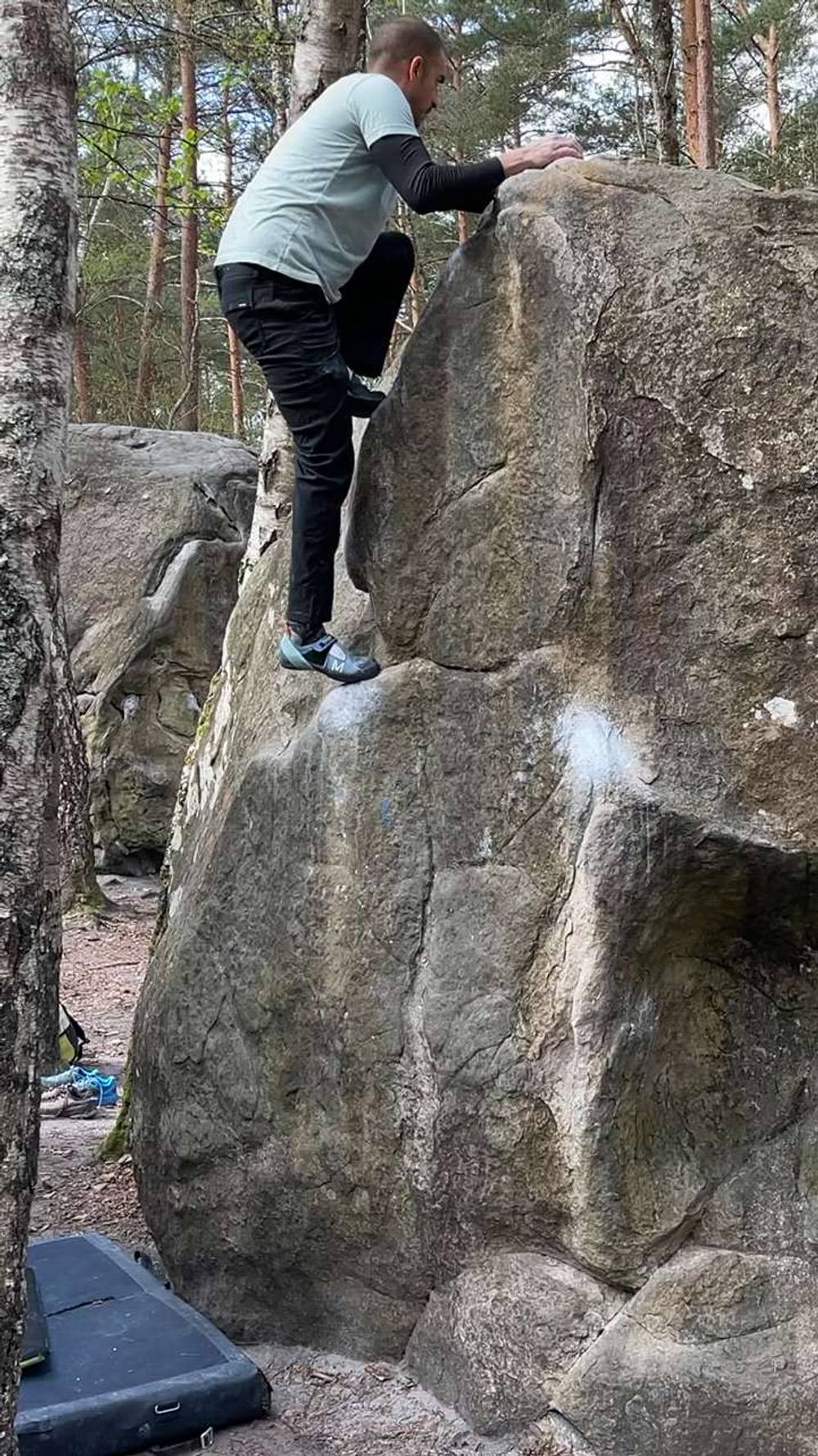 Le Roudoudou v0, Fontainebleau - Beta Video from MarioTheClimber