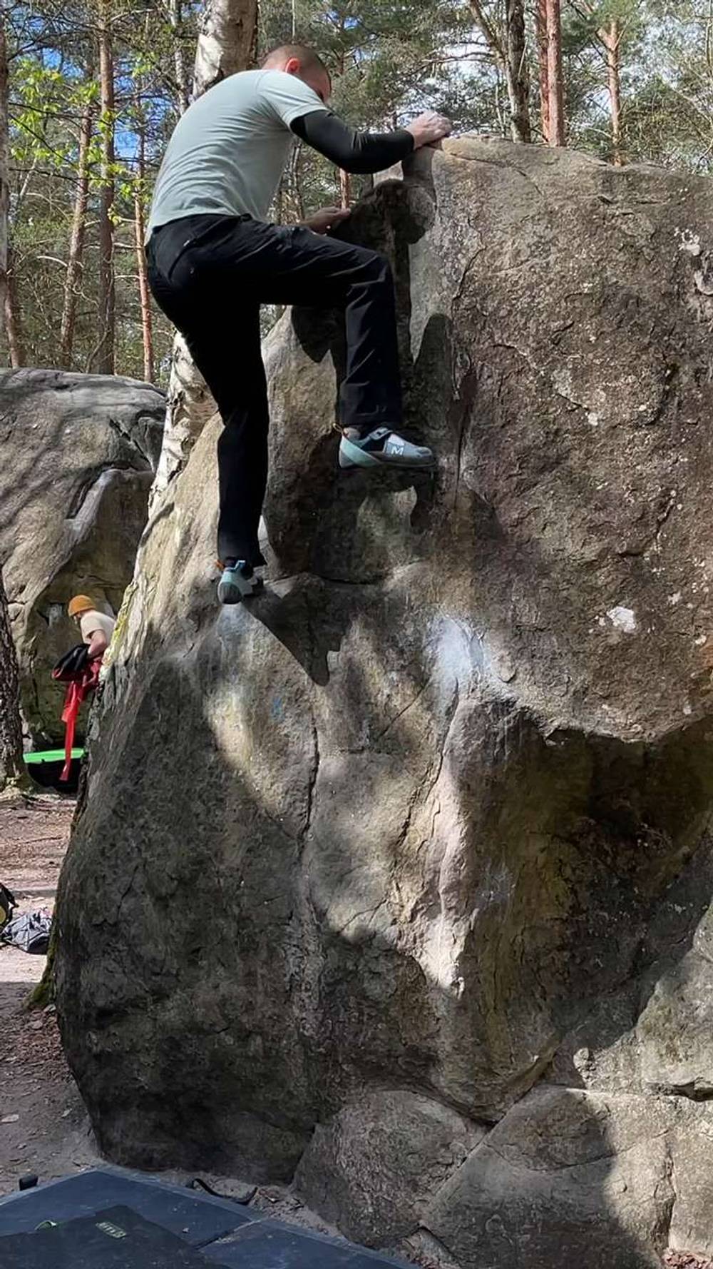 La Sucette v0, Fontainebleau - Beta Video from MarioTheClimber